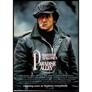 1978 Paradise Alley Sylvester Stallone Movie Promo Vintage Print Ad Wall Art 70s